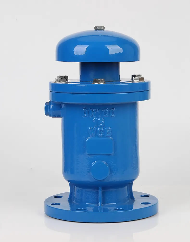 铸铁碳钢单口快速排气阀P41X-10、16公斤DN600