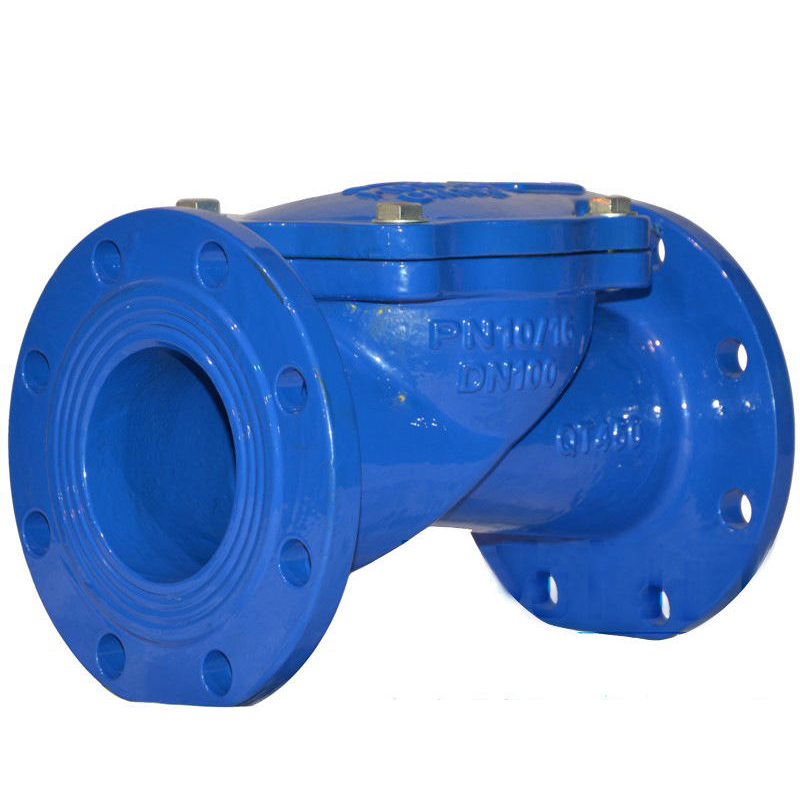 BC贷球型止回阀HQ41X-16Q铸铁球形污水滑道滚球单向阀